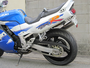 GSX-R1100 チェーン、スプロケ交換 530コンバート